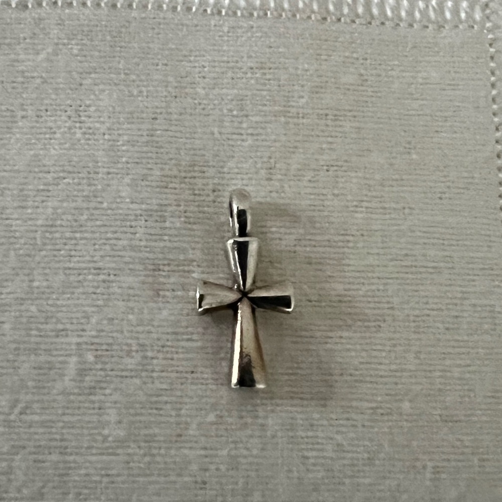 James Avery Silver Charm-Cross - Picture 3 of 6